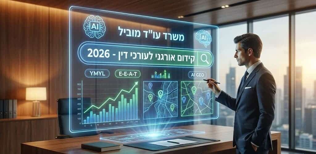 קידום אתרים אורגני לעורכי דין