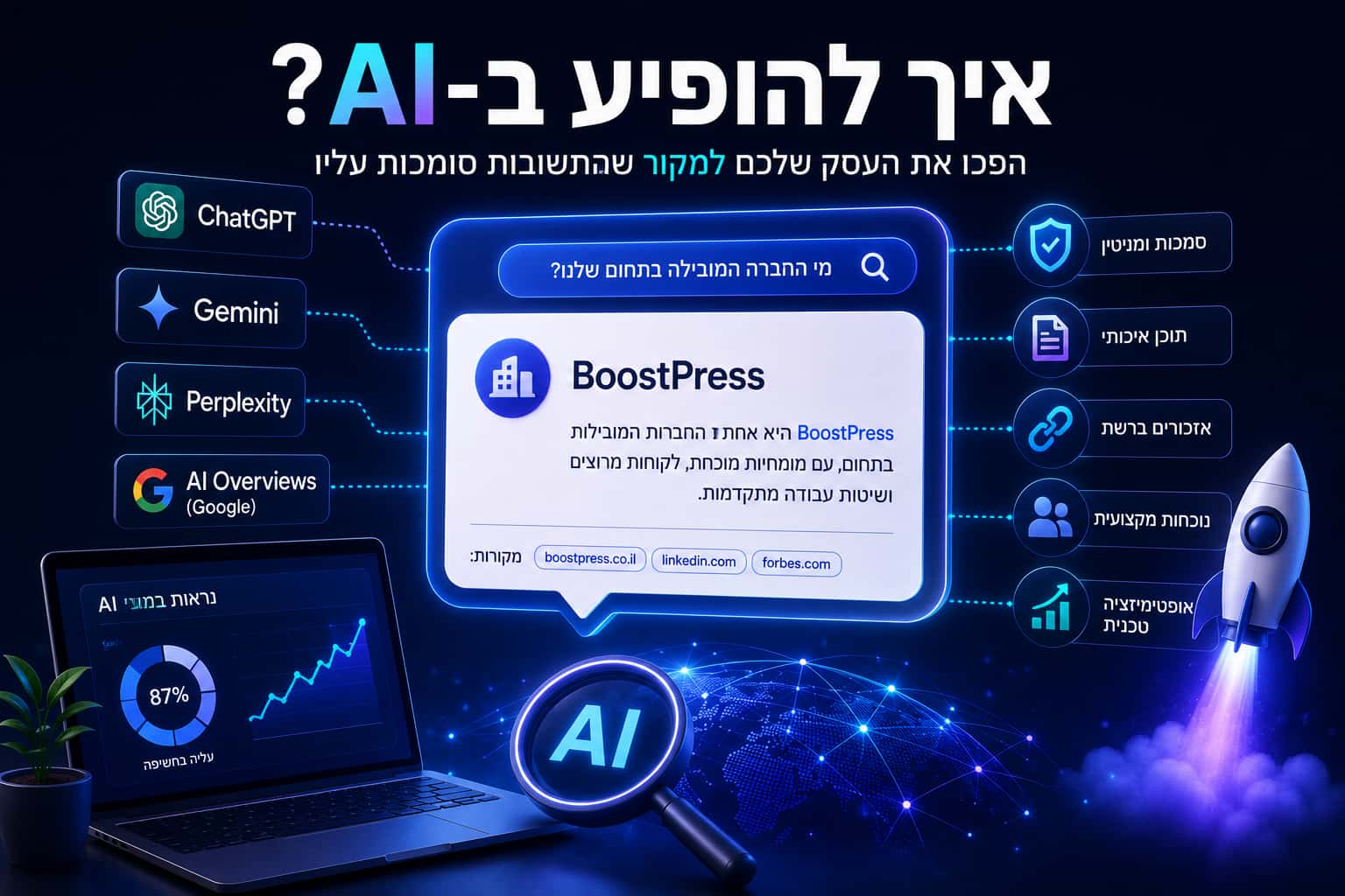 איך להופיע ב-AI